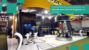 Imagem de um estande construído feito pela Triart